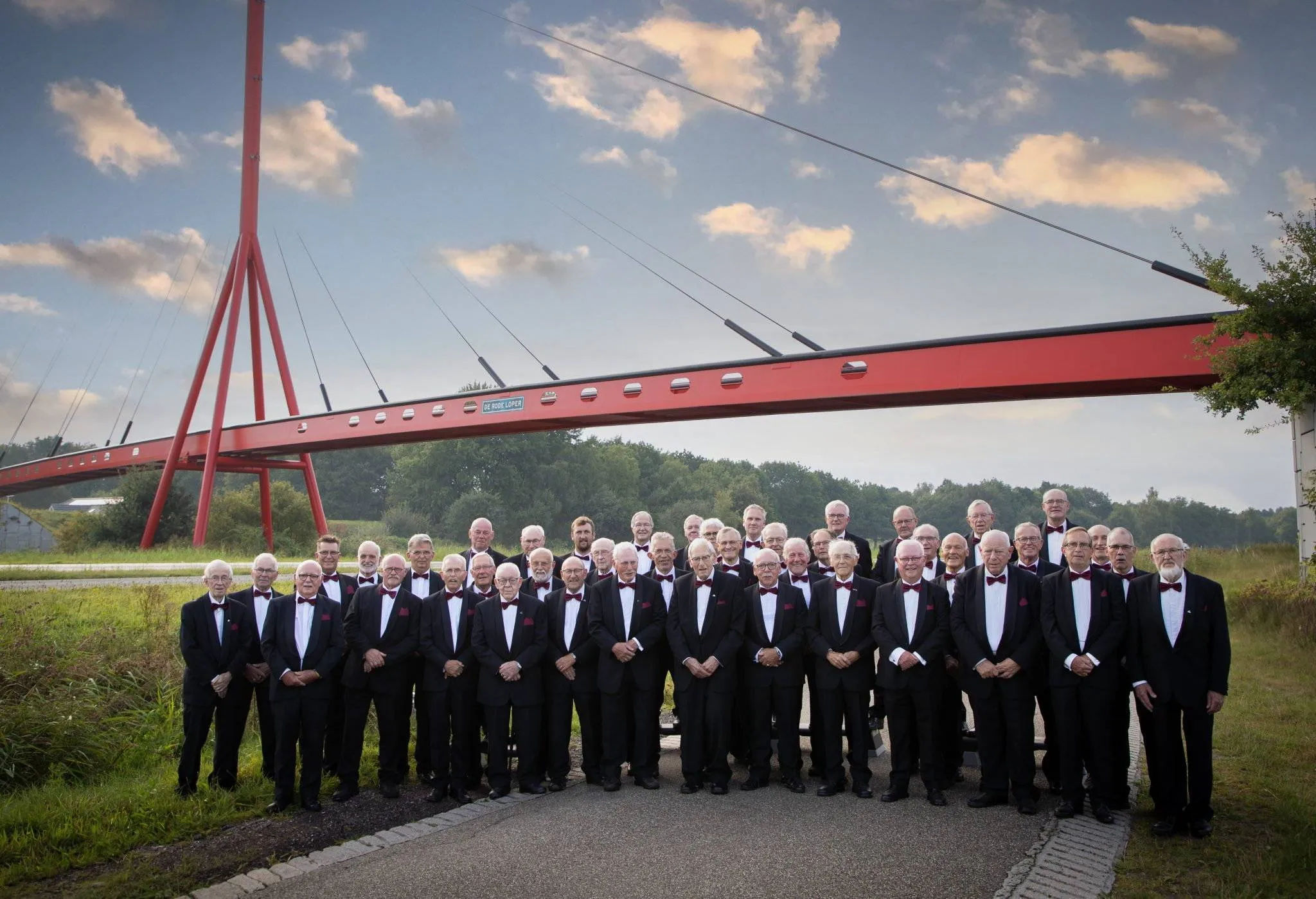 koorfoto mannenkoor stadskanaal