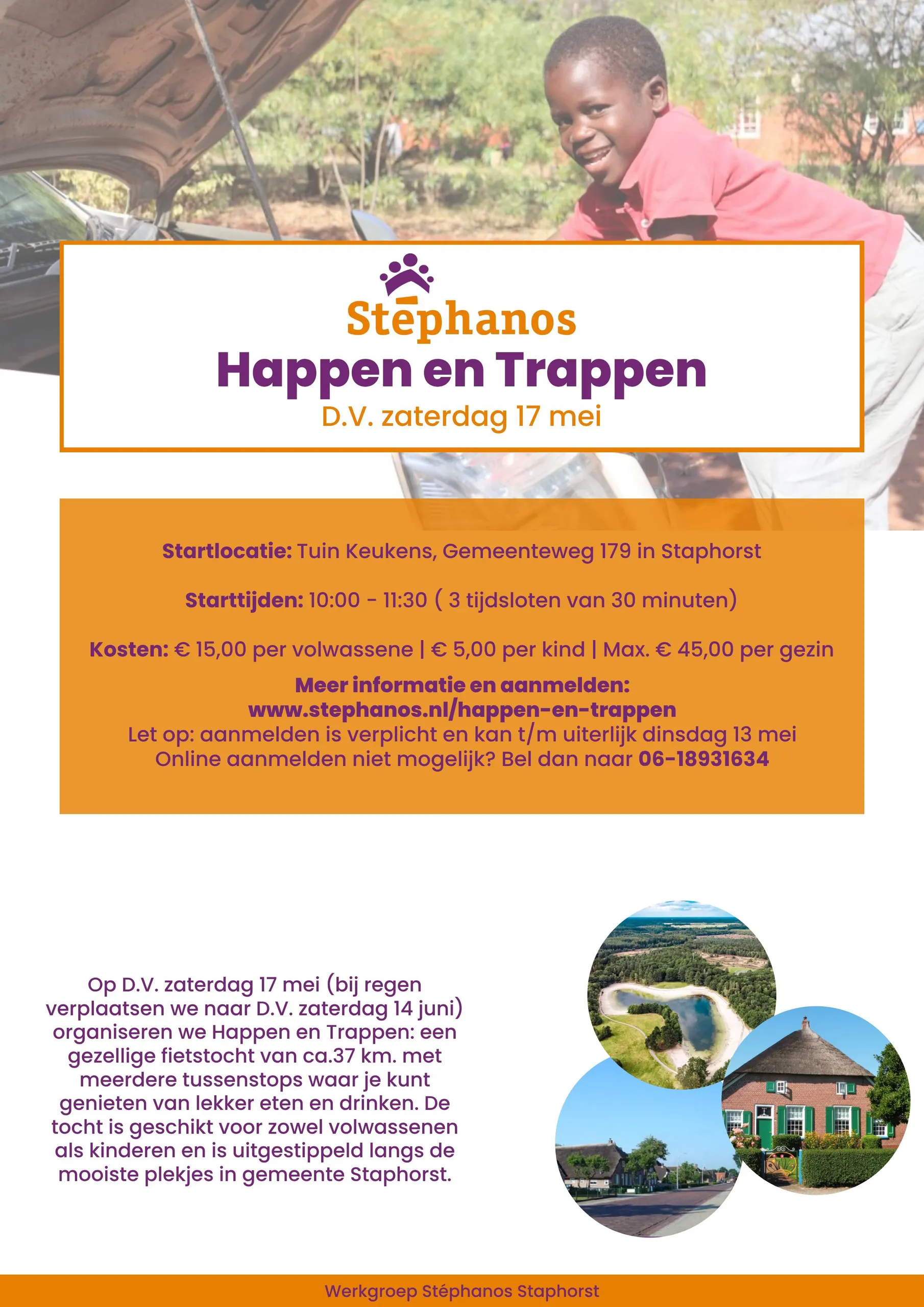 happen en trappen stephanos flyer a4