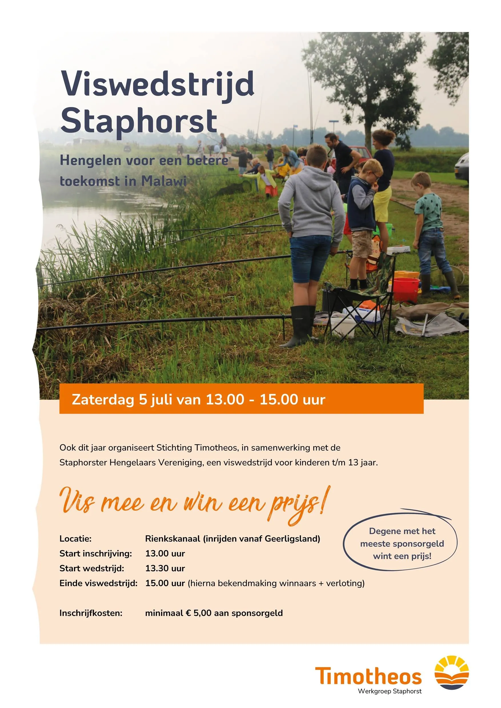 flyer werkgroep staphorst viswedstrijd