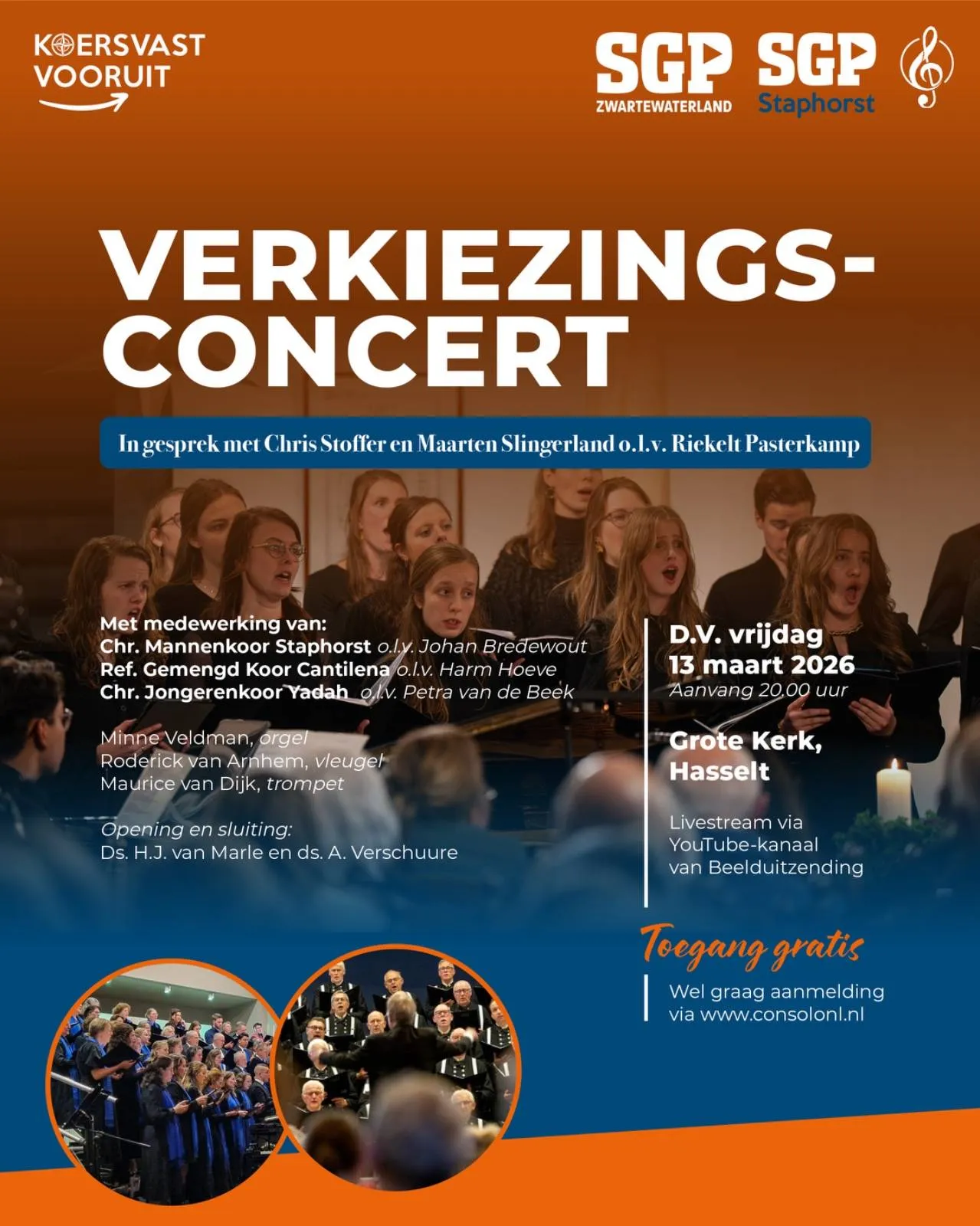 SGP-verkiezingsconcert 2026