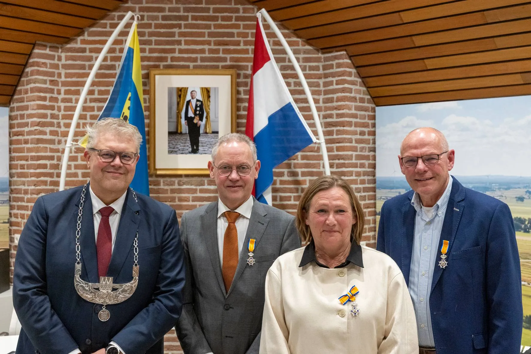 31 maart 2026 - Raadsleden koninklijke onderscheiding