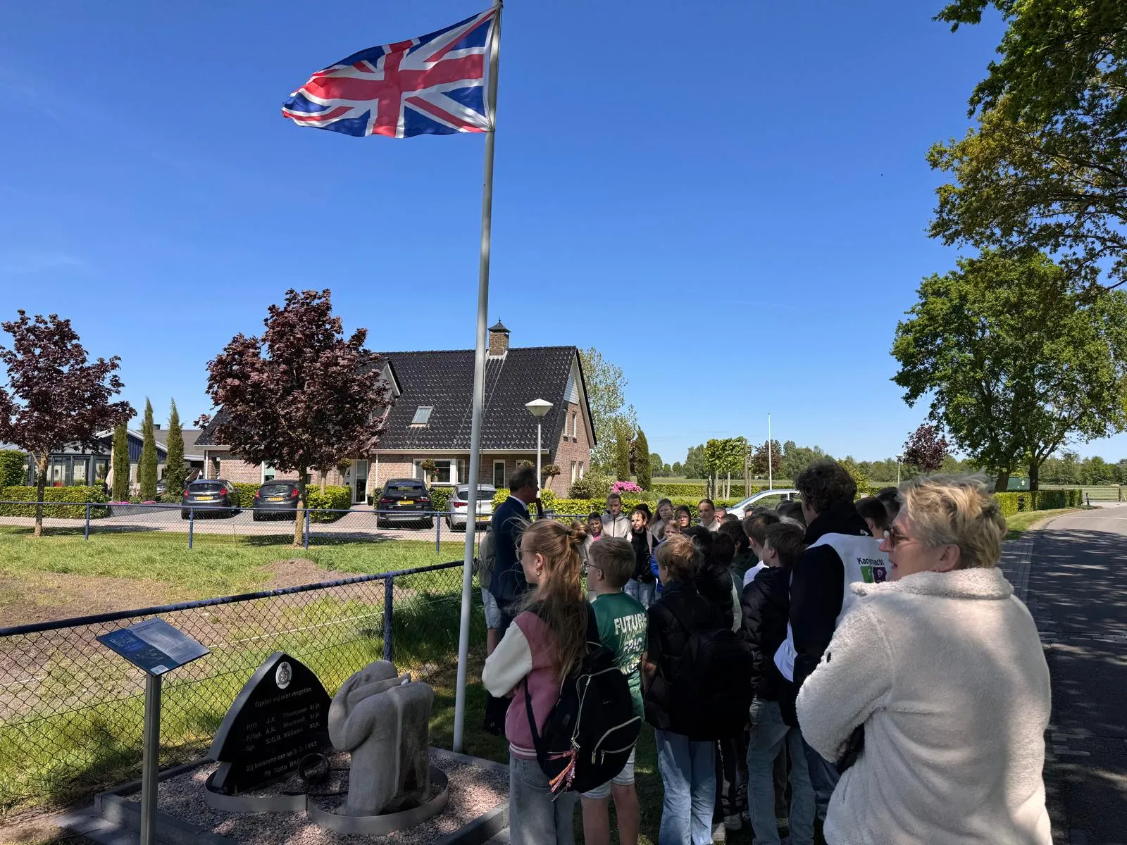 Herdenking Halifax monument Leidijk Staphorst CNS