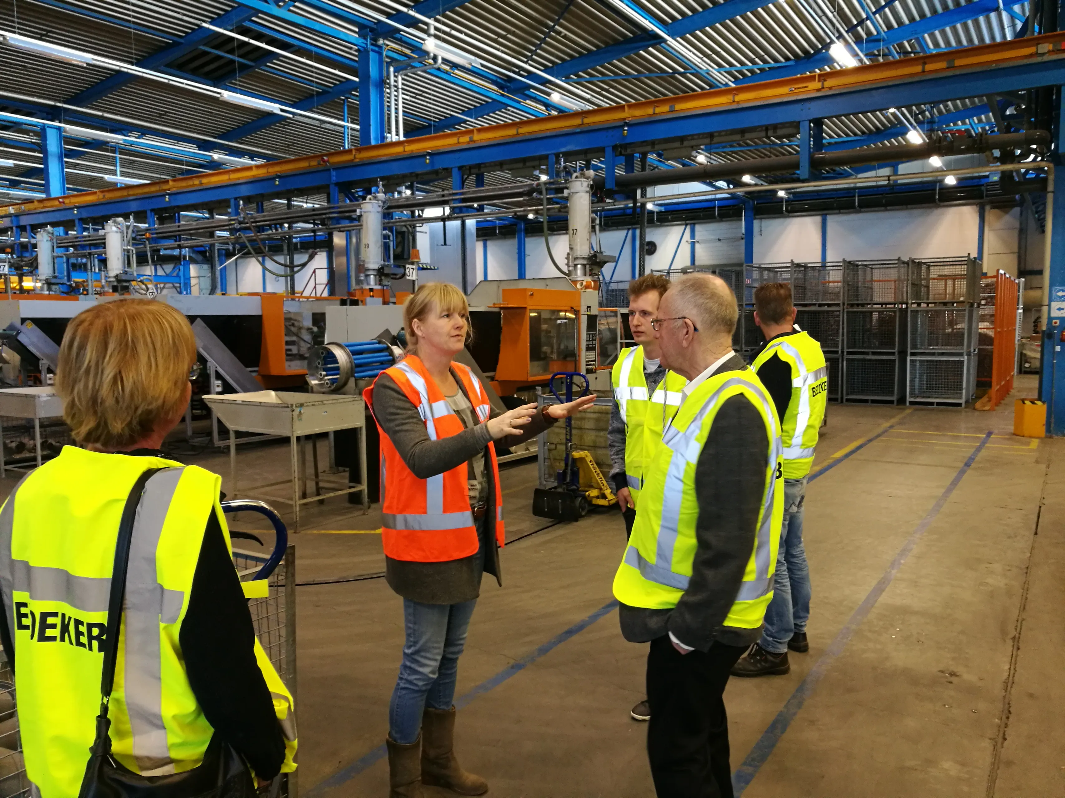 bert dedden in gesprek met cinda heijman sw begeleider nwg