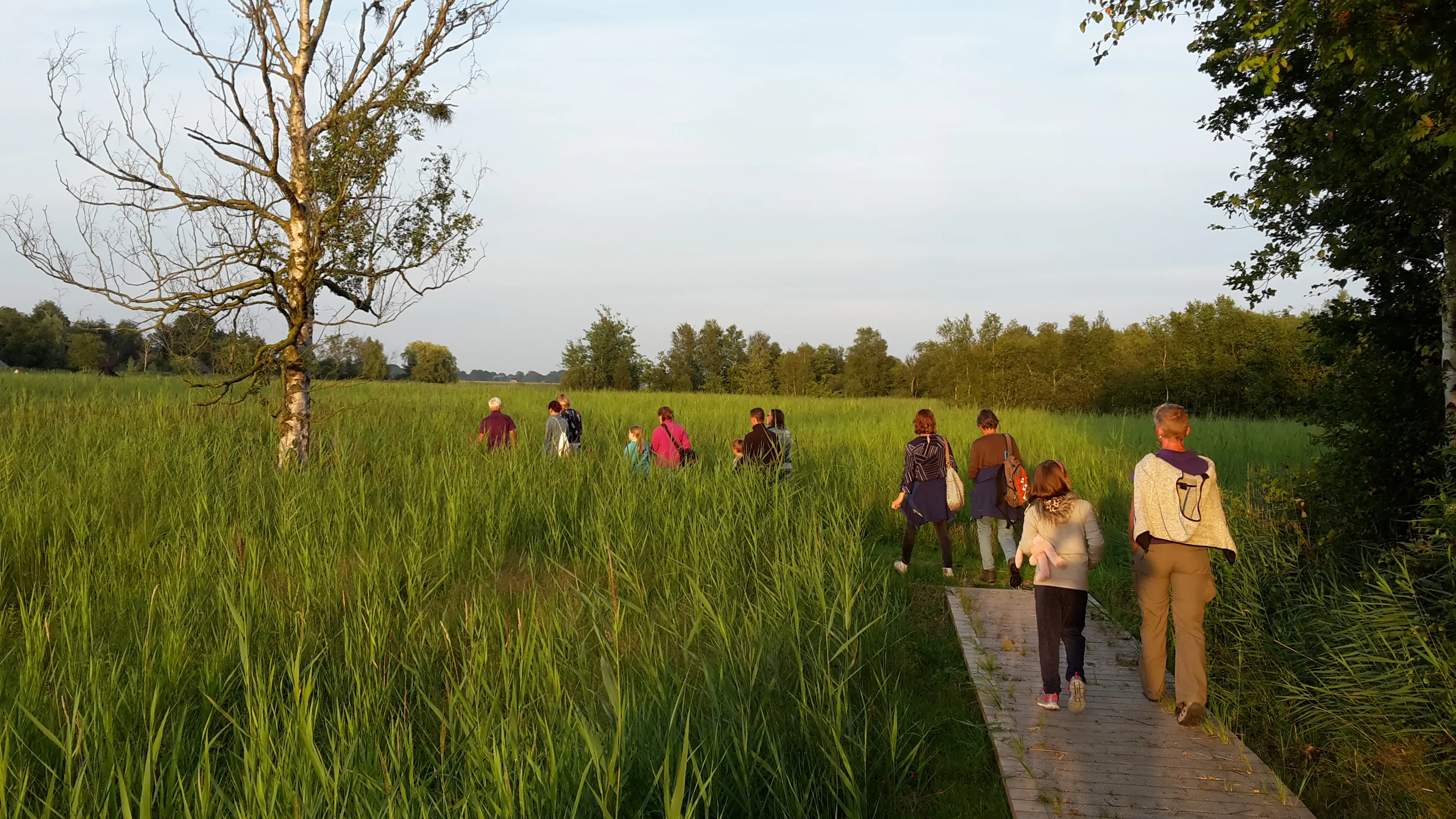 bouwe groep avondzon wandel pers