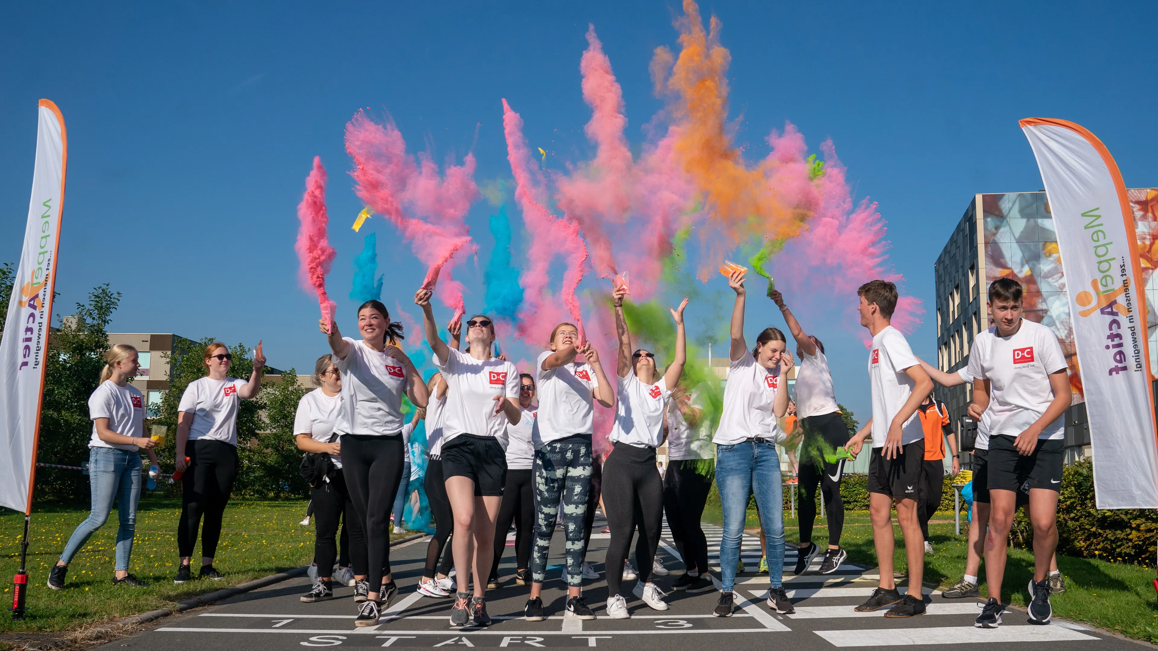color run drenthe college meppel