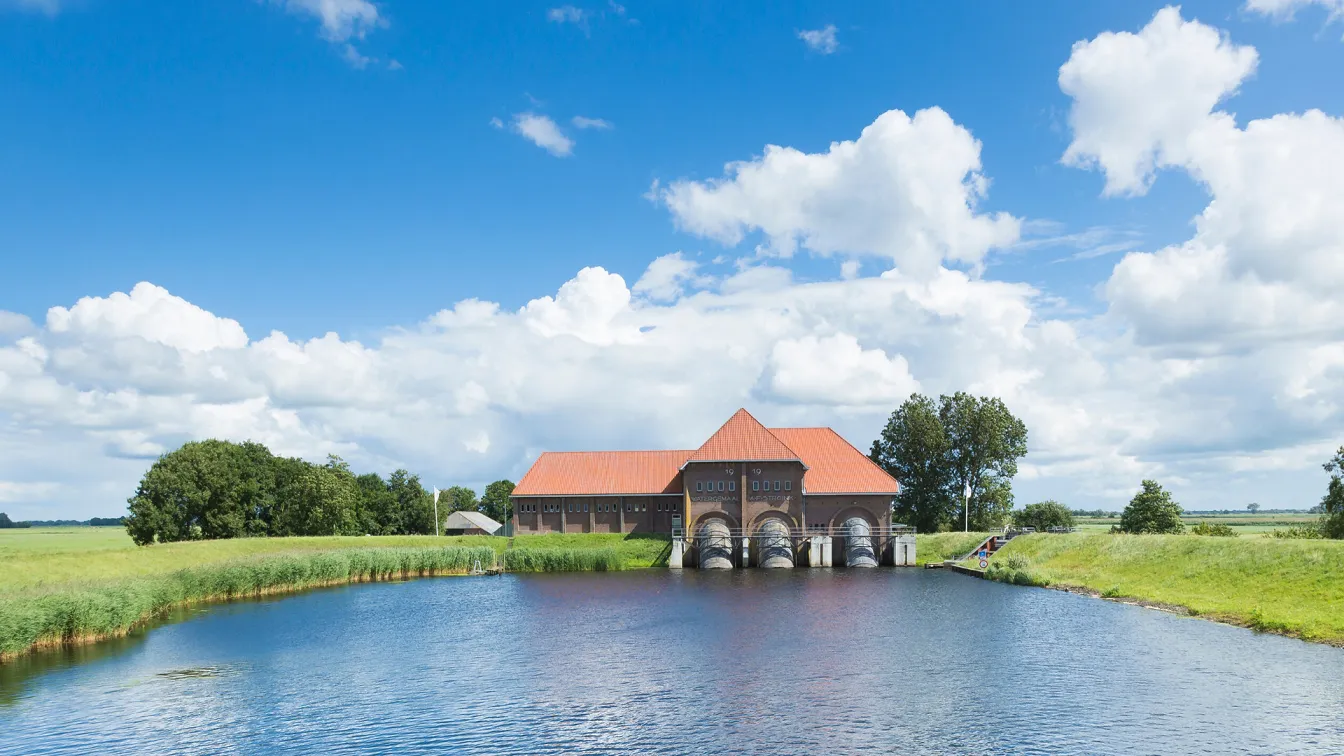 gemaal af stroink in vollenhove verkleind