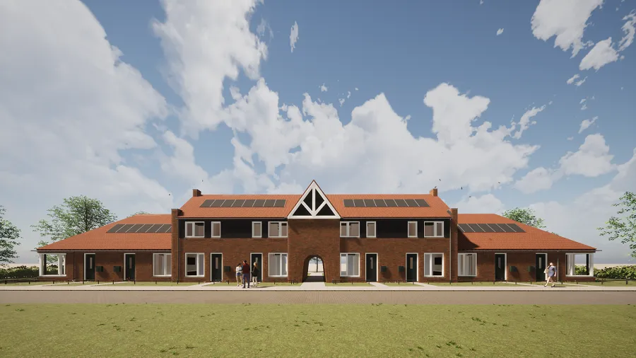 impressie nieuwbouw scheerwolde 1 bo architecten web