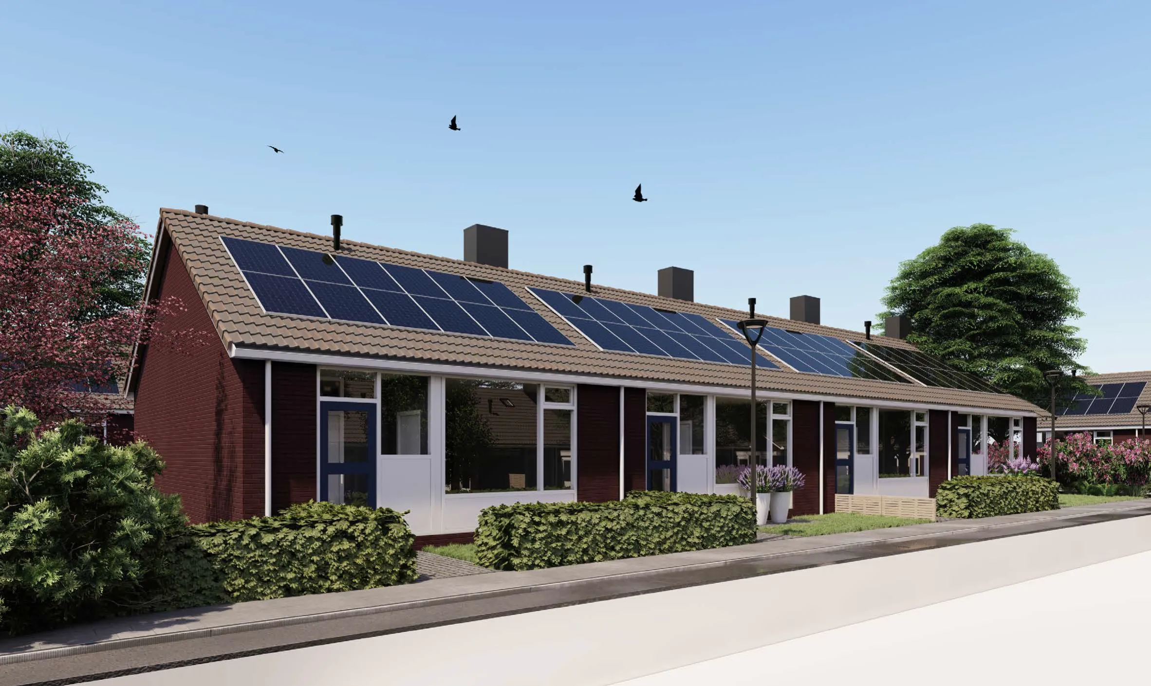 impressie van nieuwe situatie