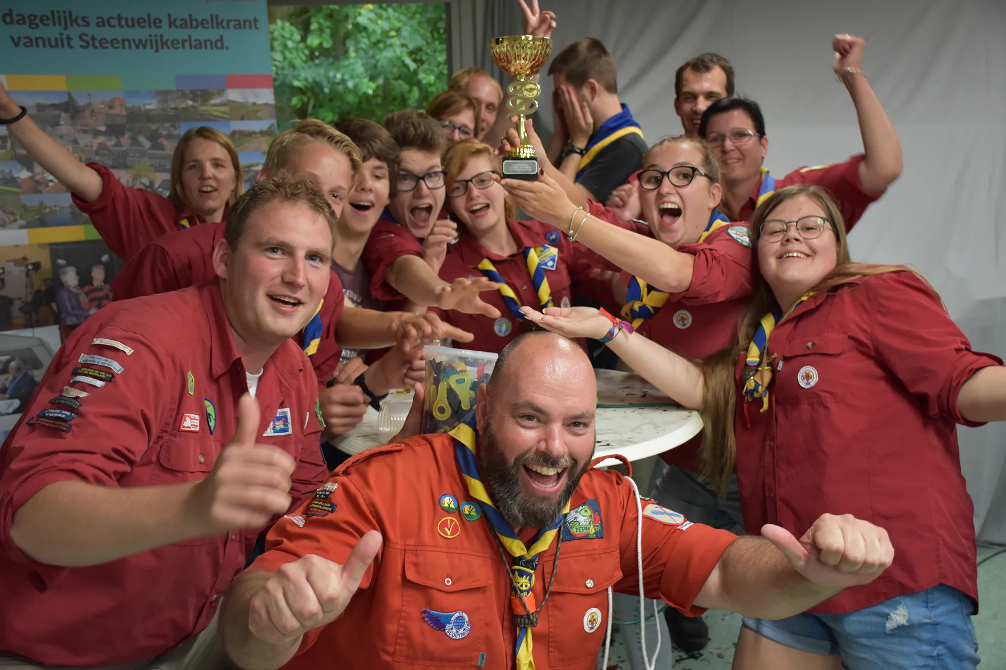 leukste vereniging 2017 scoutinggroep johan van den kornput