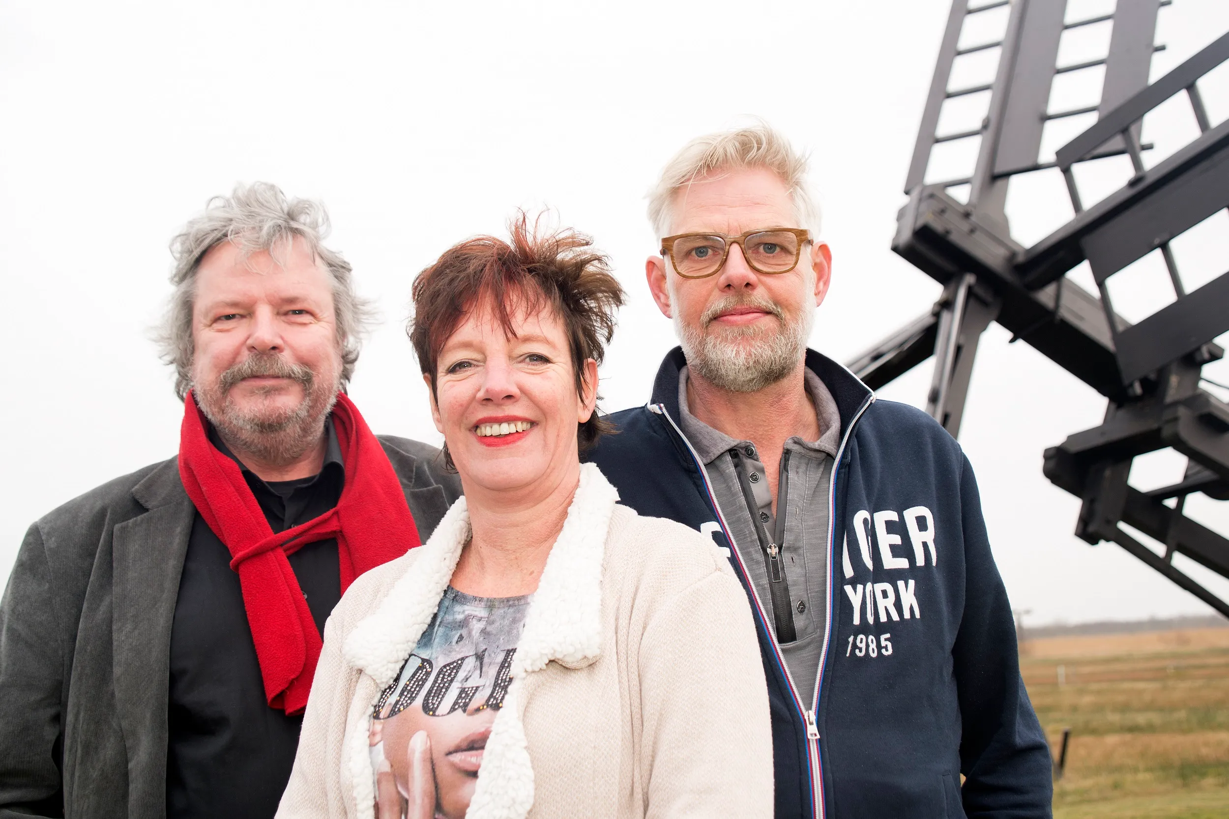 lijsttrekkers groenlinks vlnr van der ende makken van vlijmen foto lia goen 1