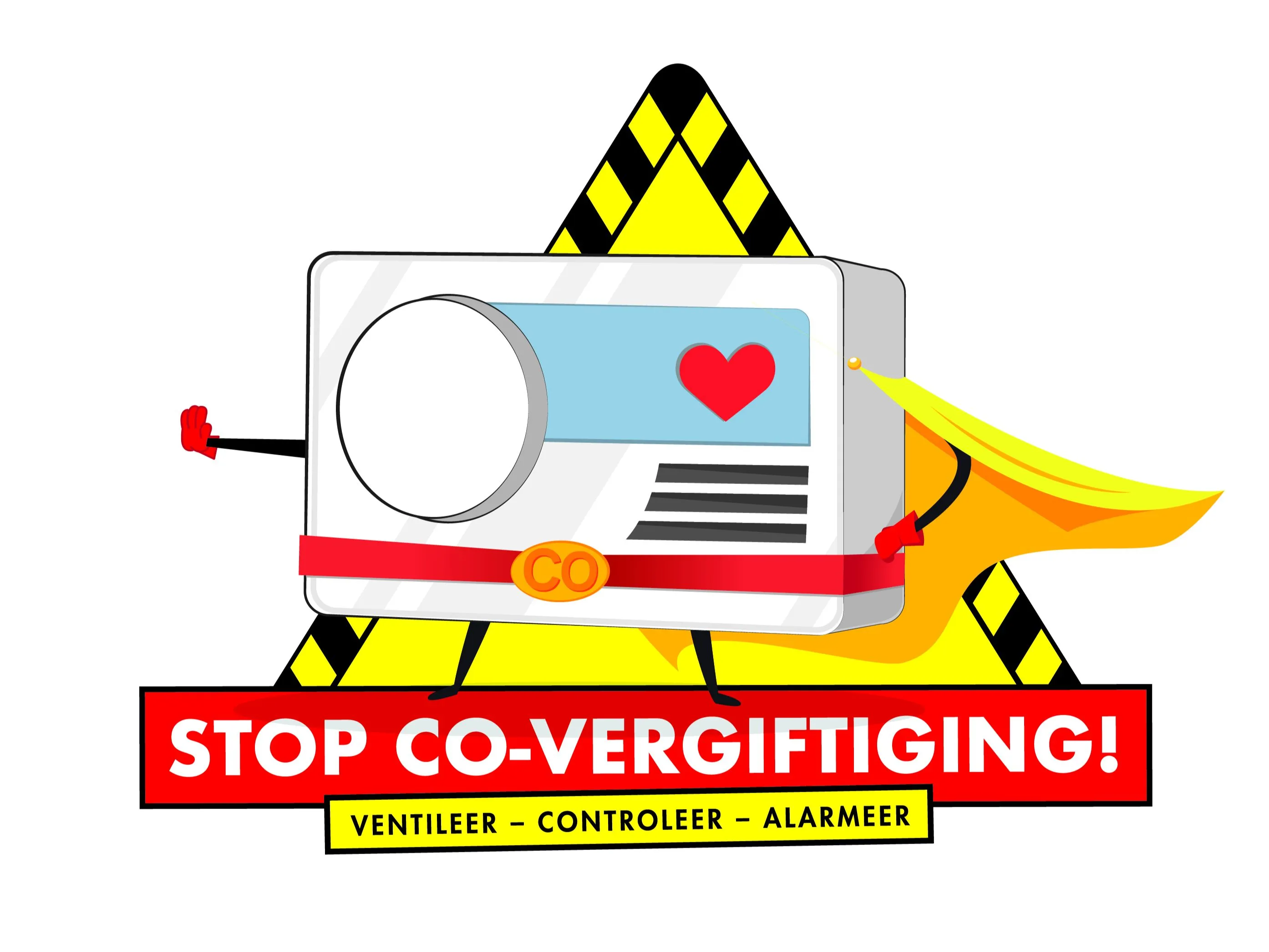 logo stop co vergiftiging
