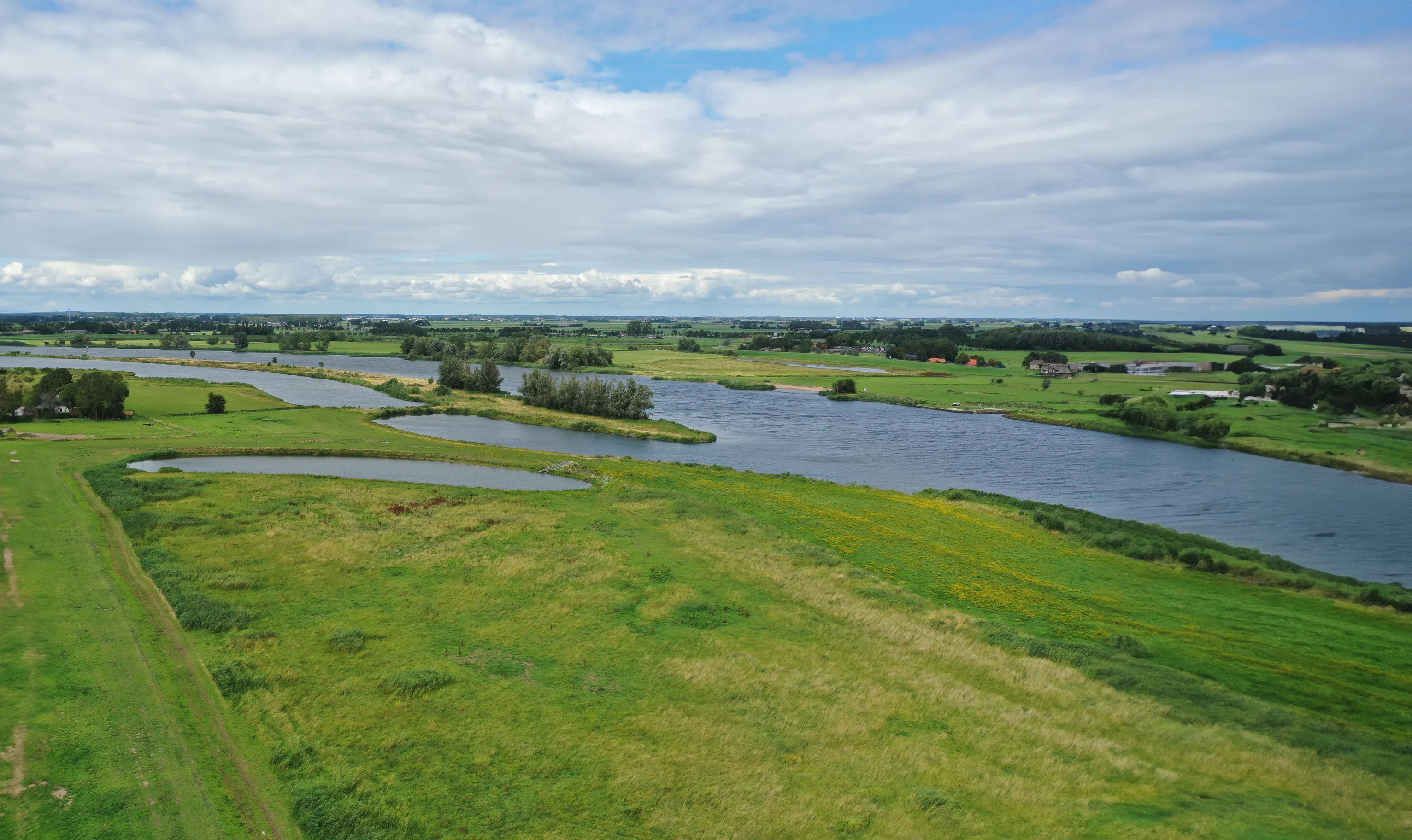 luchtfoto natuur tussen kampen en kamperveen 25 juli 2023 foto door demi de kleine 50