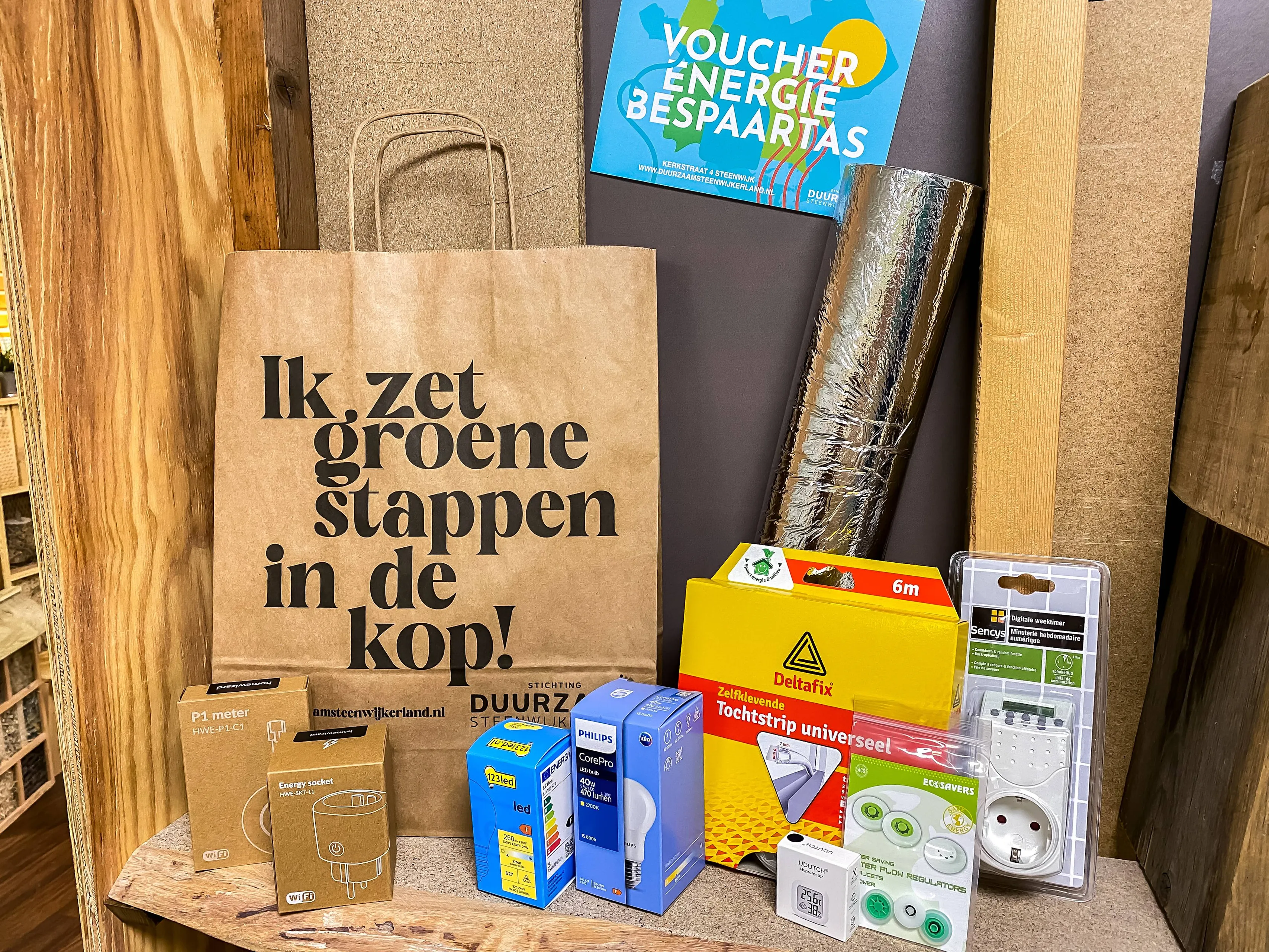 nieuw energie bespaartas op maat