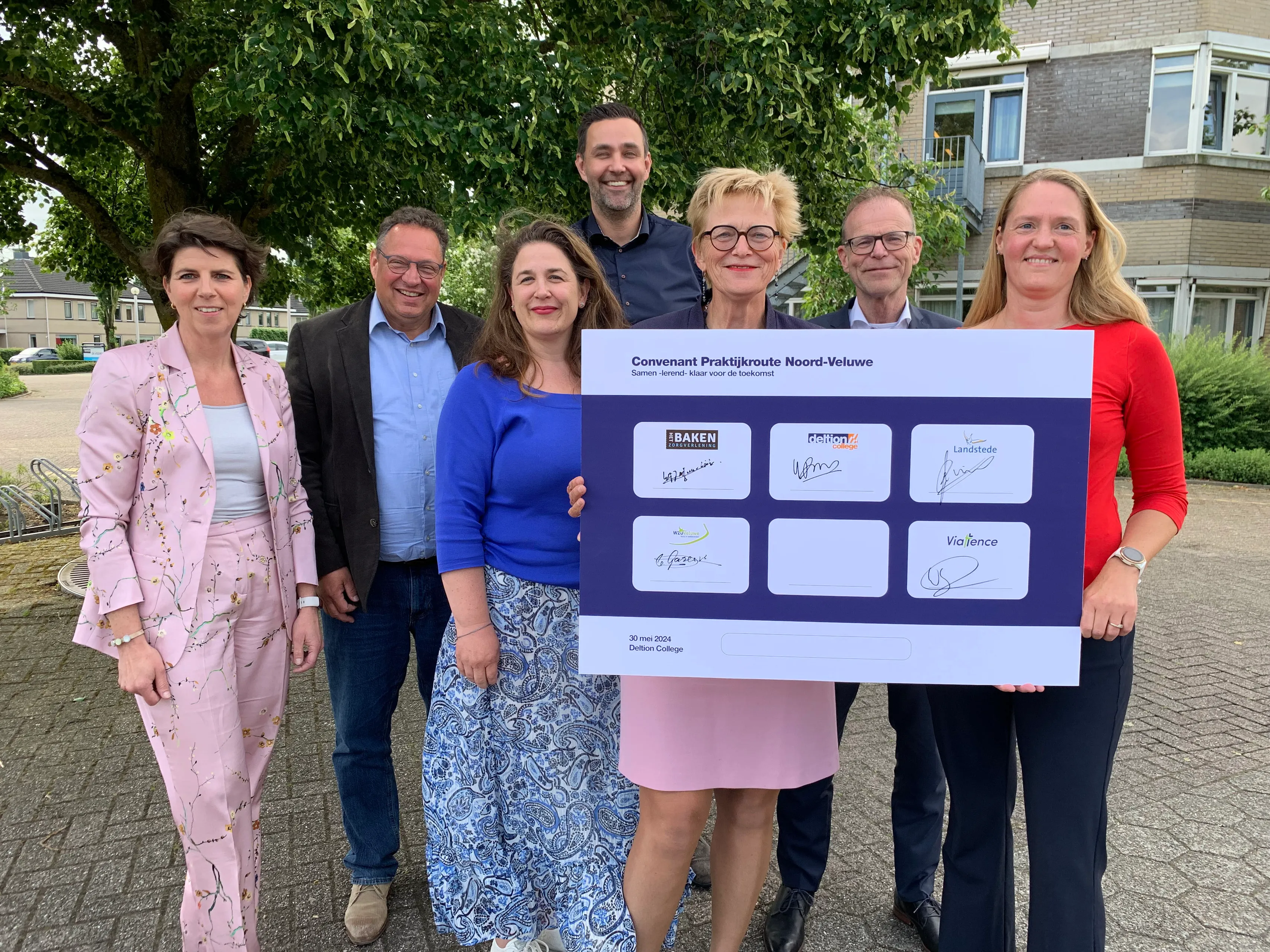 ondertekening convenant praktijkroute noord veluwe