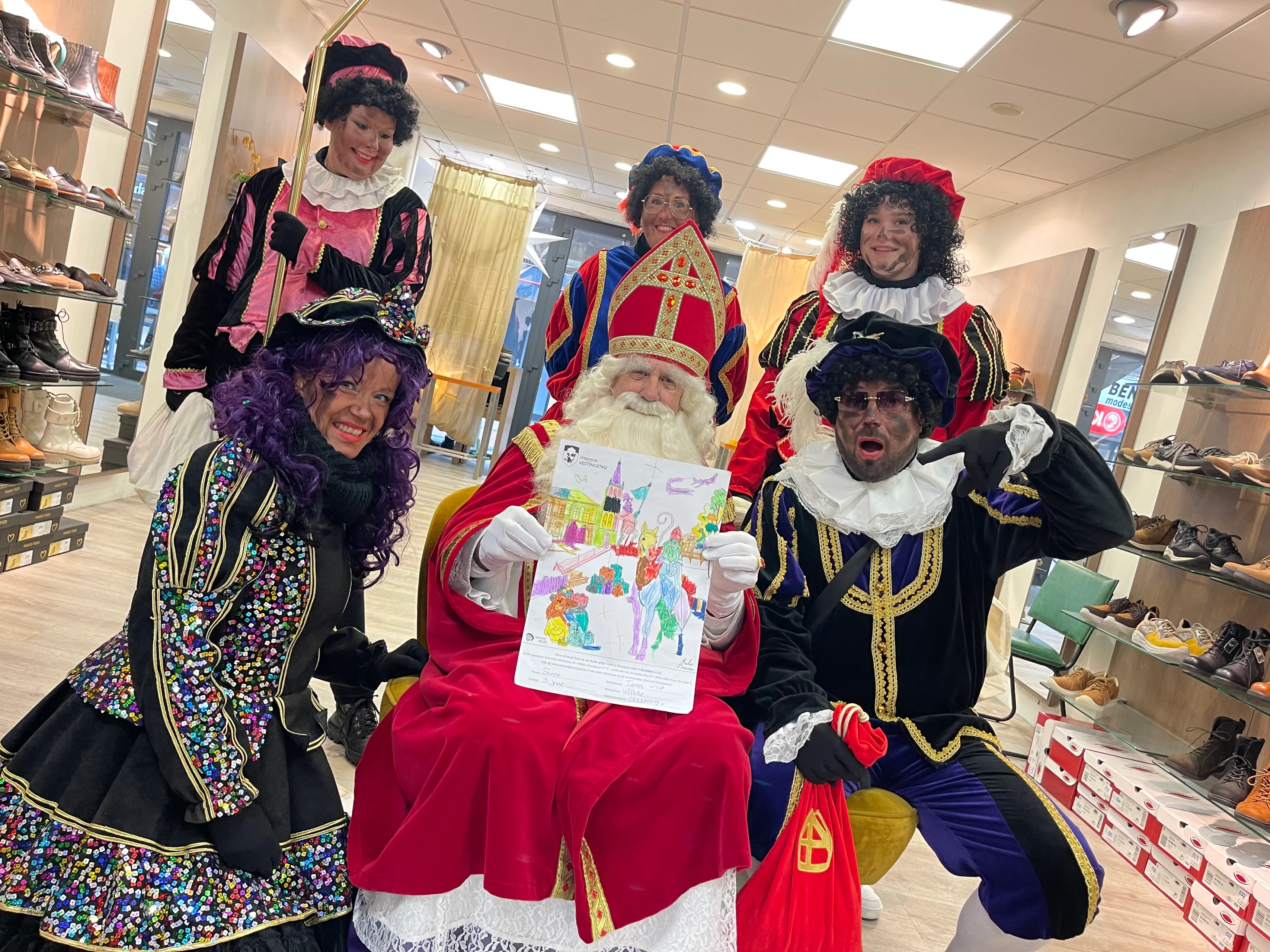 persfoto winnaars sinterklaas