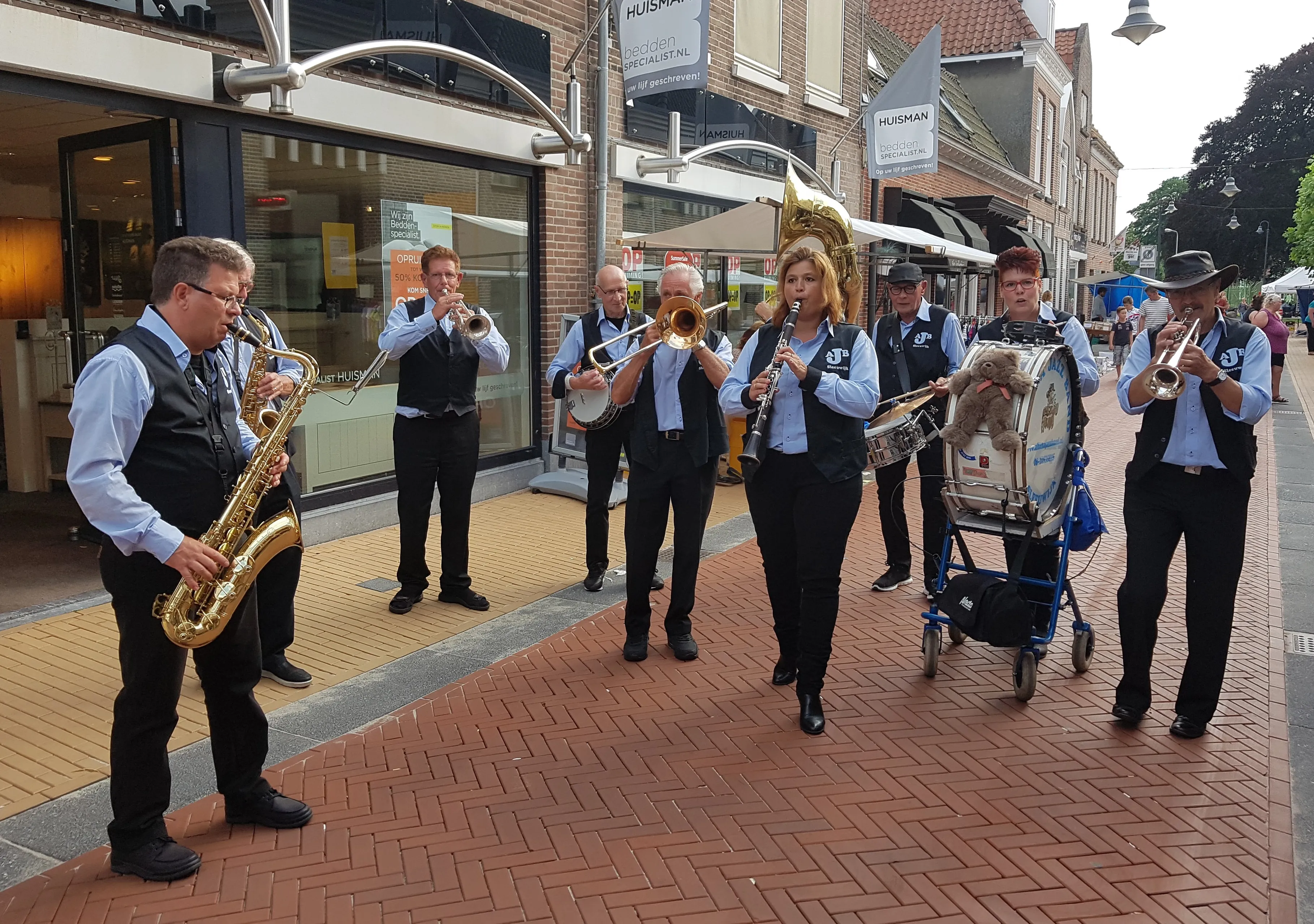 persmap altena jazzband rechtenvrij