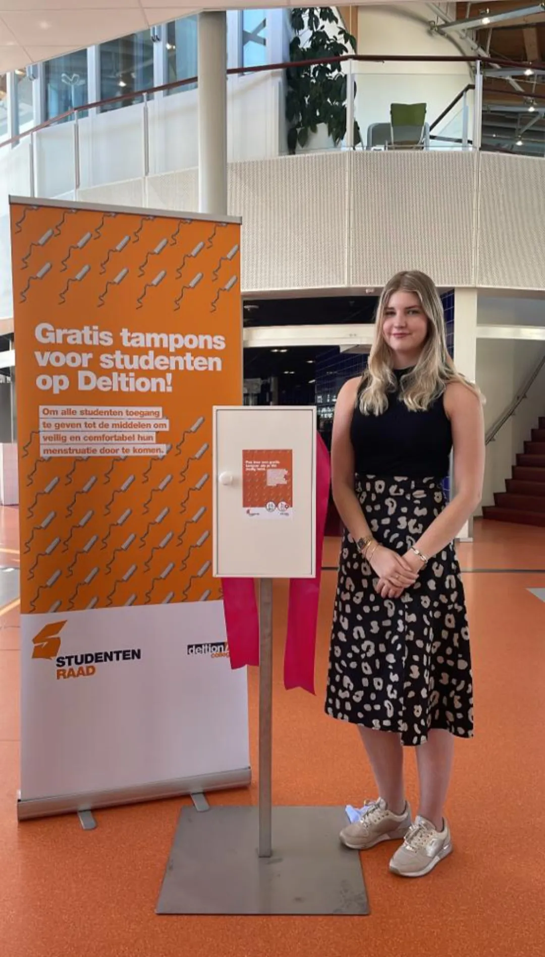 student en initiatiefneemster renalde plomp studentenraad deltion college