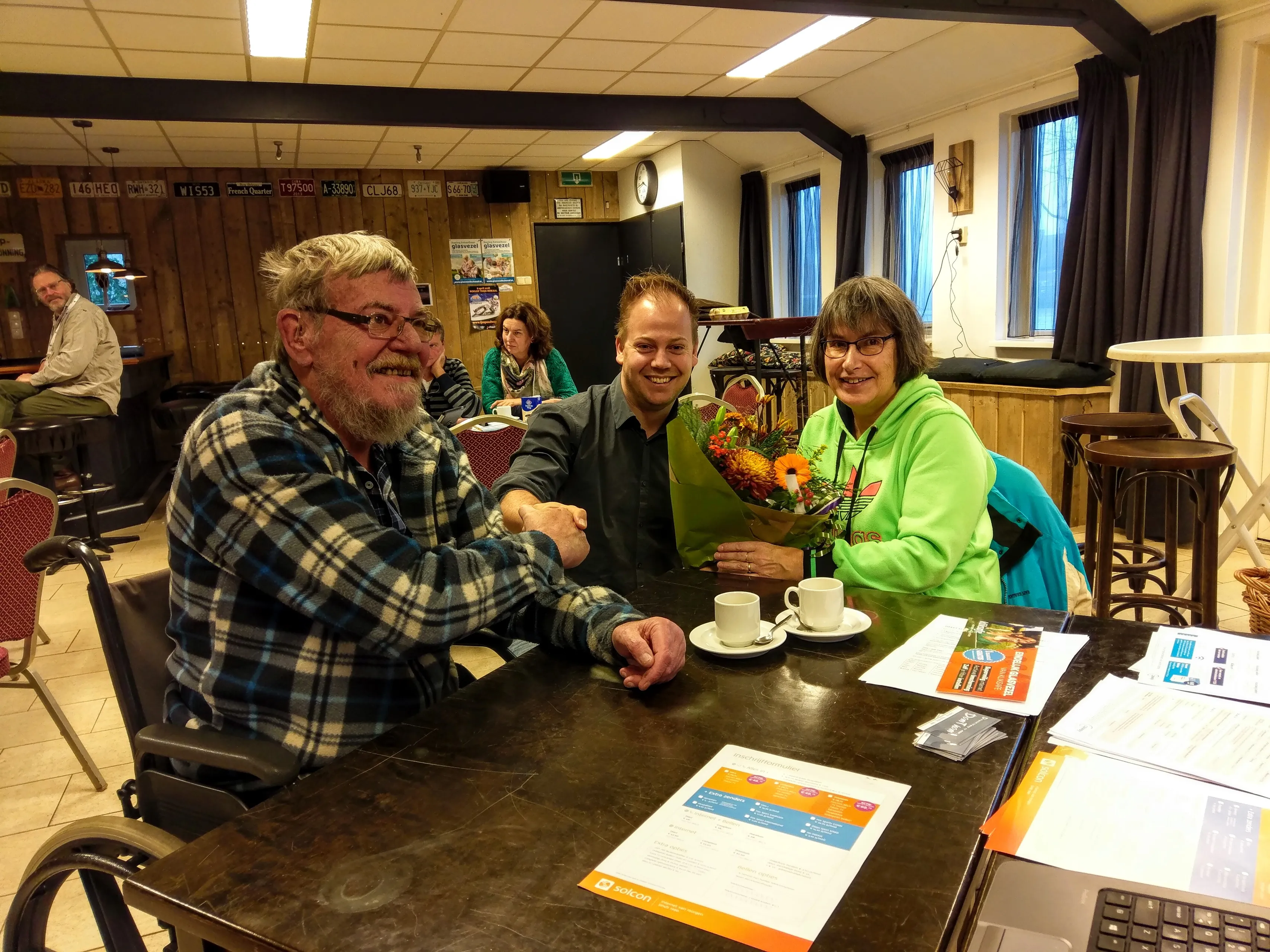 thom de vries 100e aanmelding 1