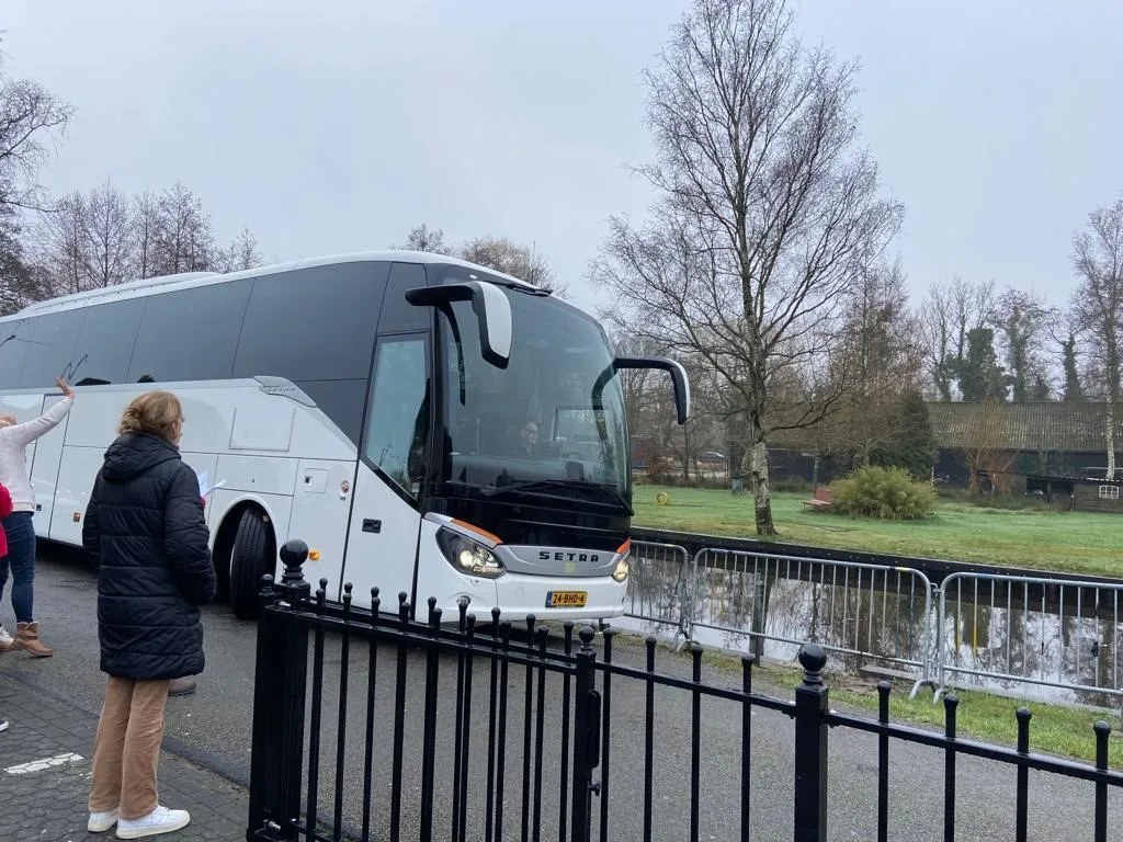 vertrek bij hotel giethoorn