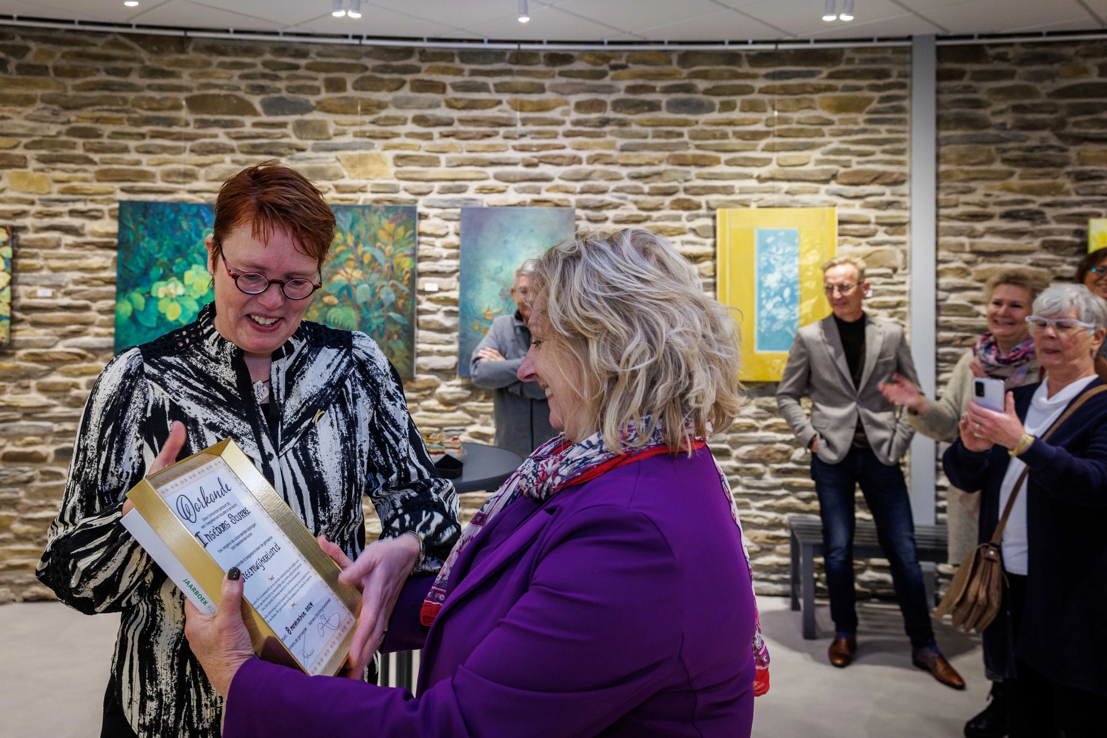 gouden k voor ingeborg sturre