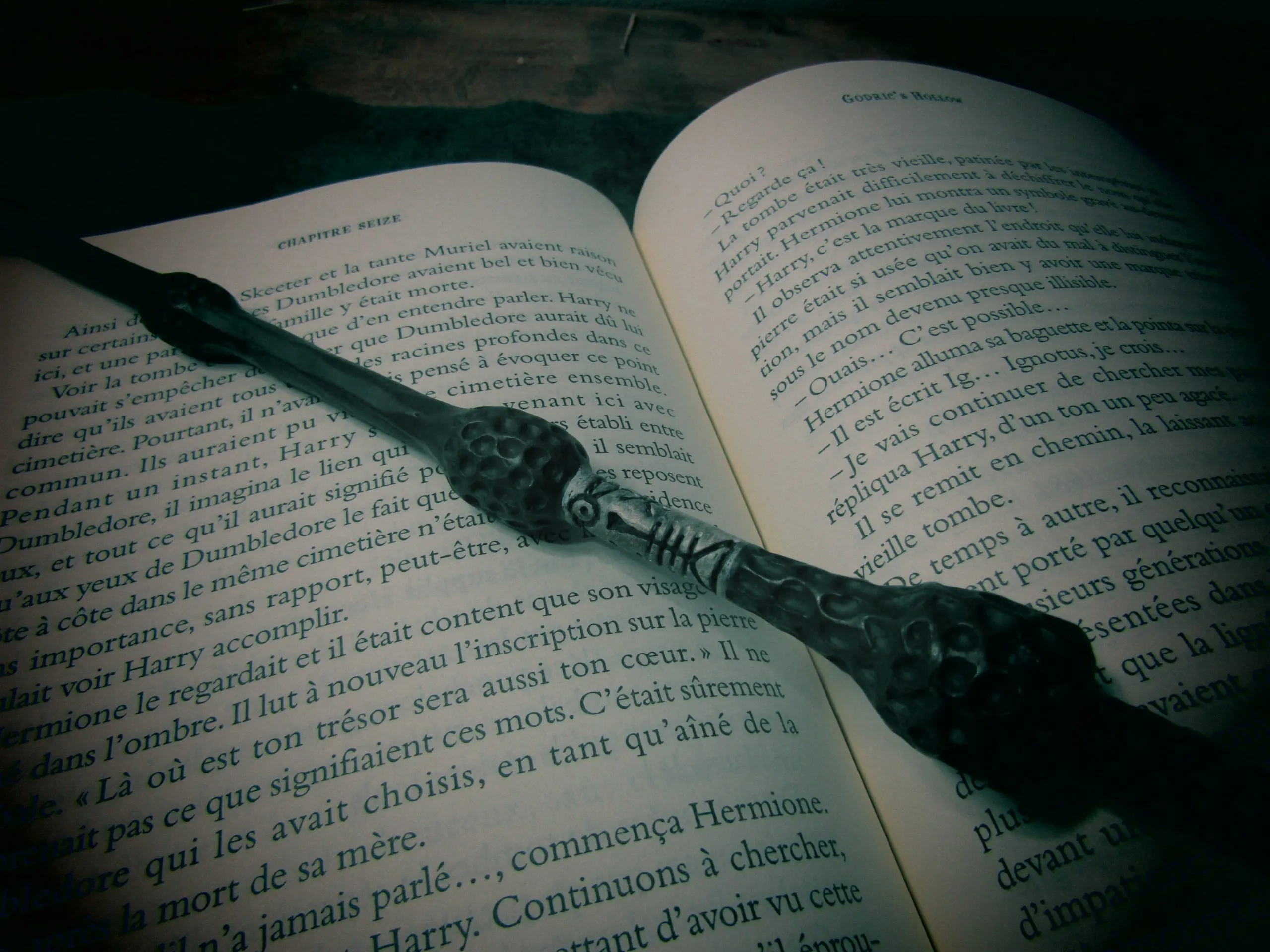 harry potter book and wand scaled