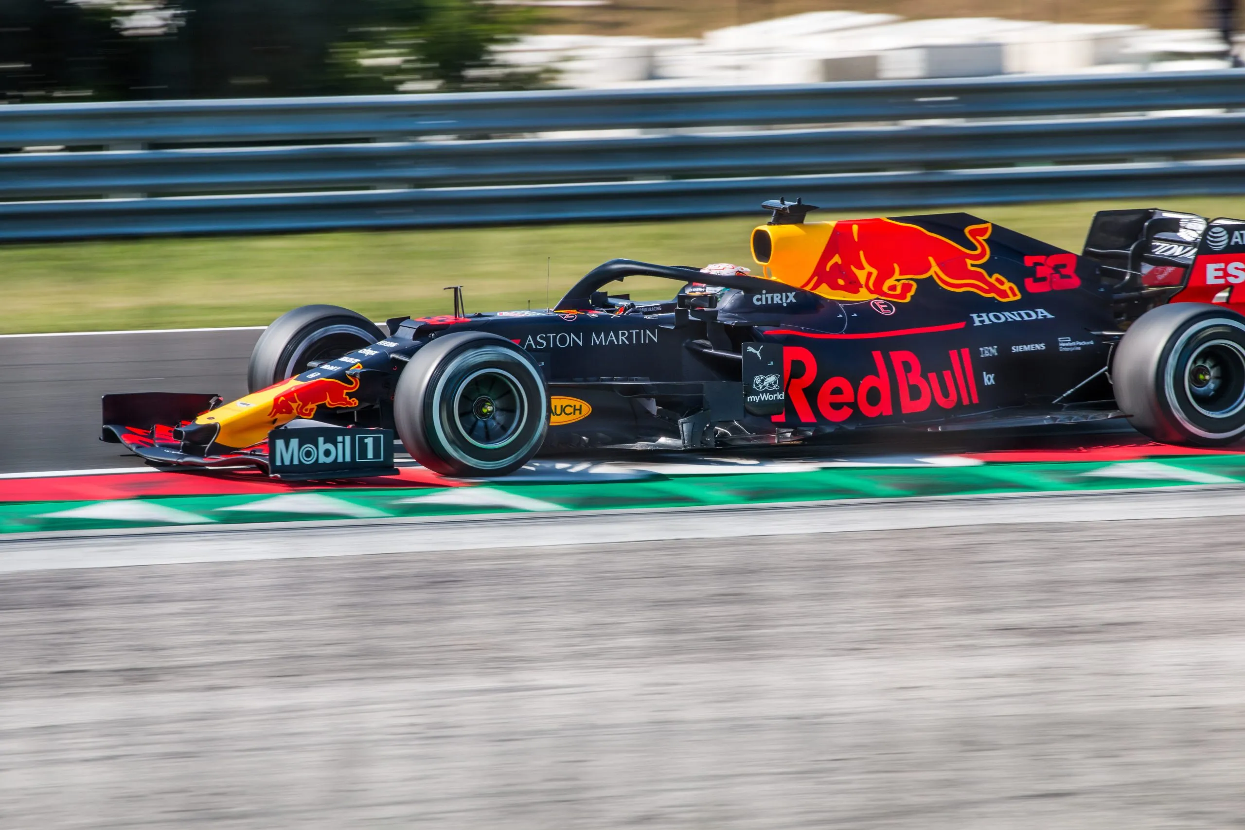 max verstappen during hungarian formula 1 gp scaled