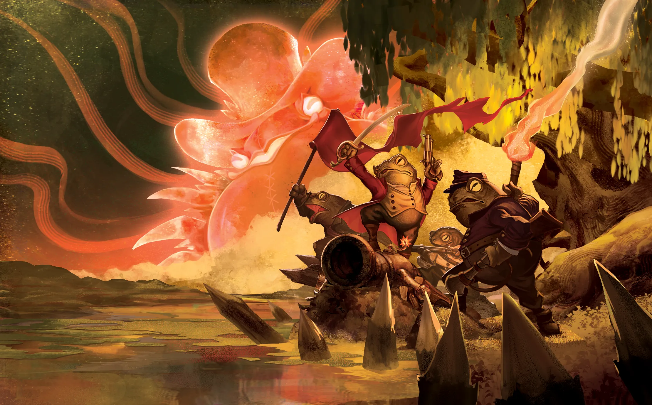 toads of the bayou key art