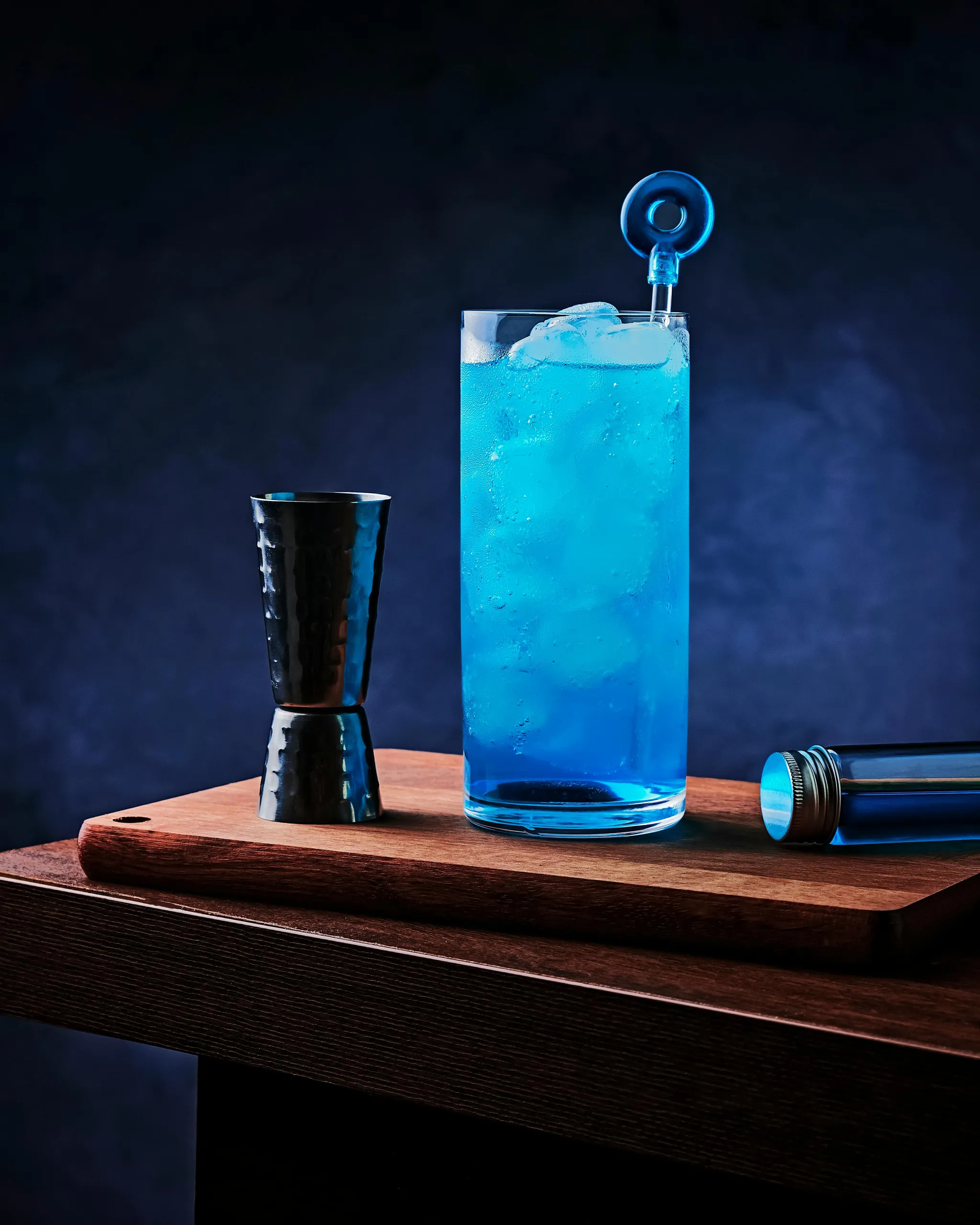 blauwe cocktail