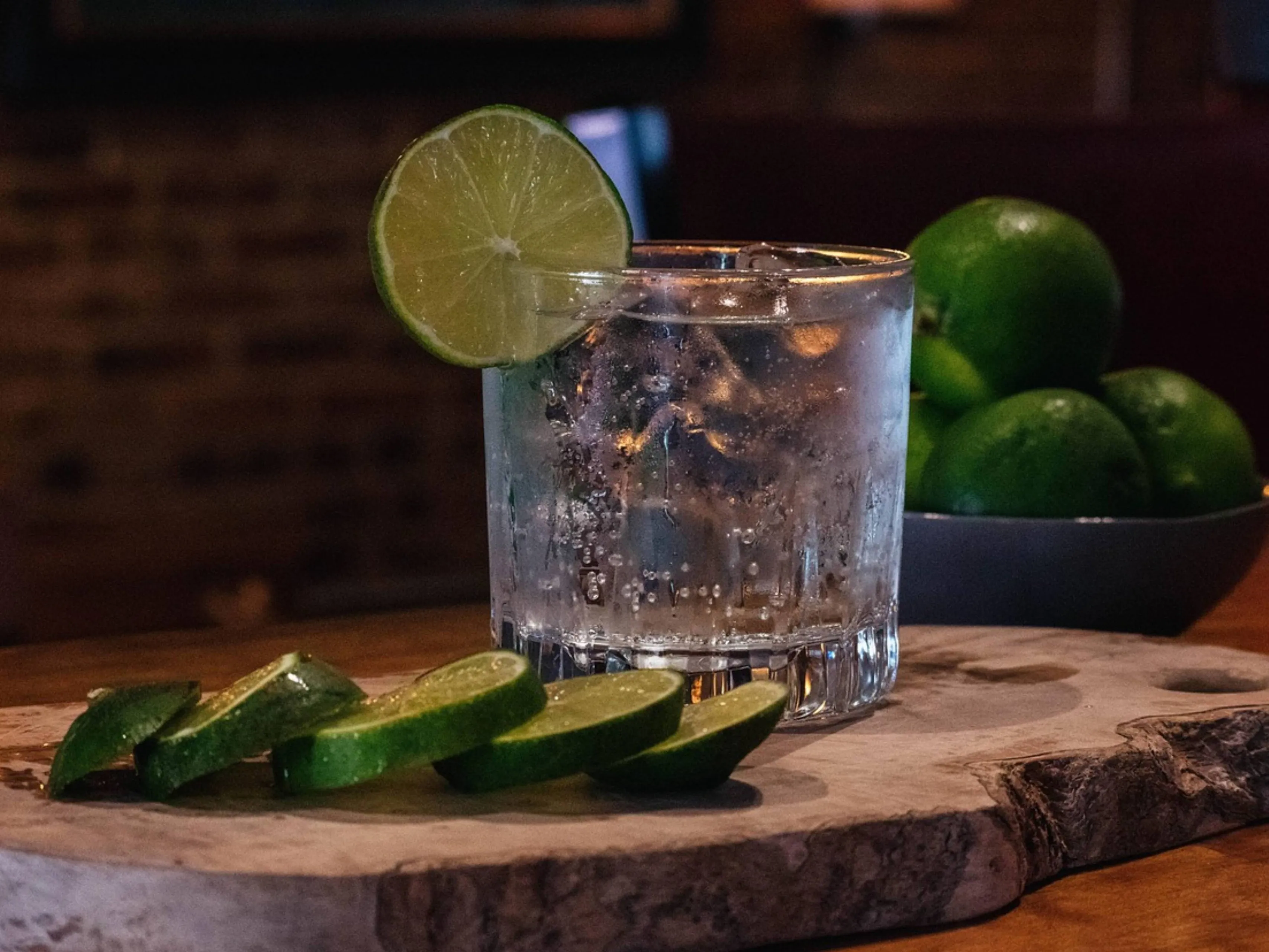 gin met lemon