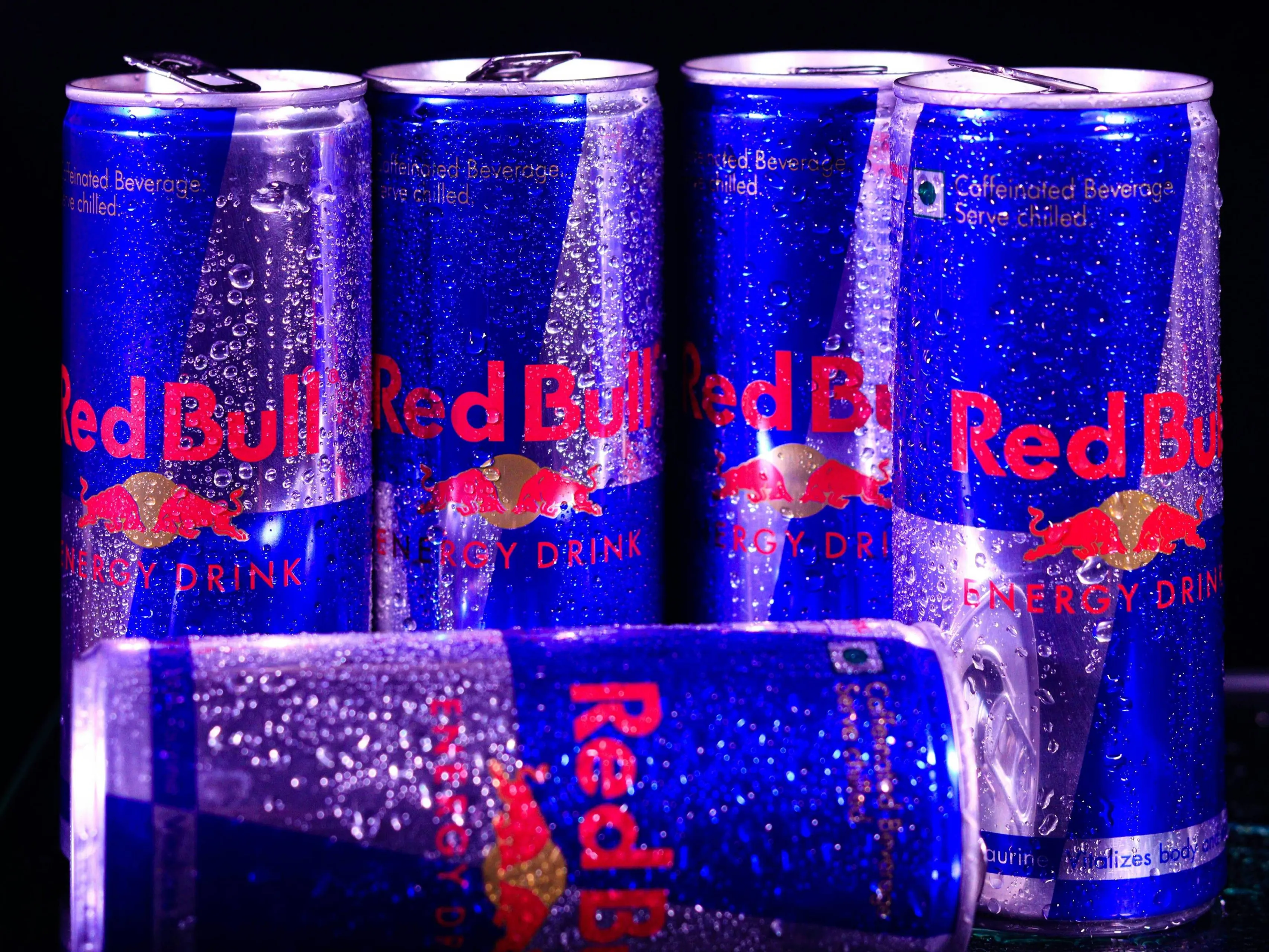 red bull cans