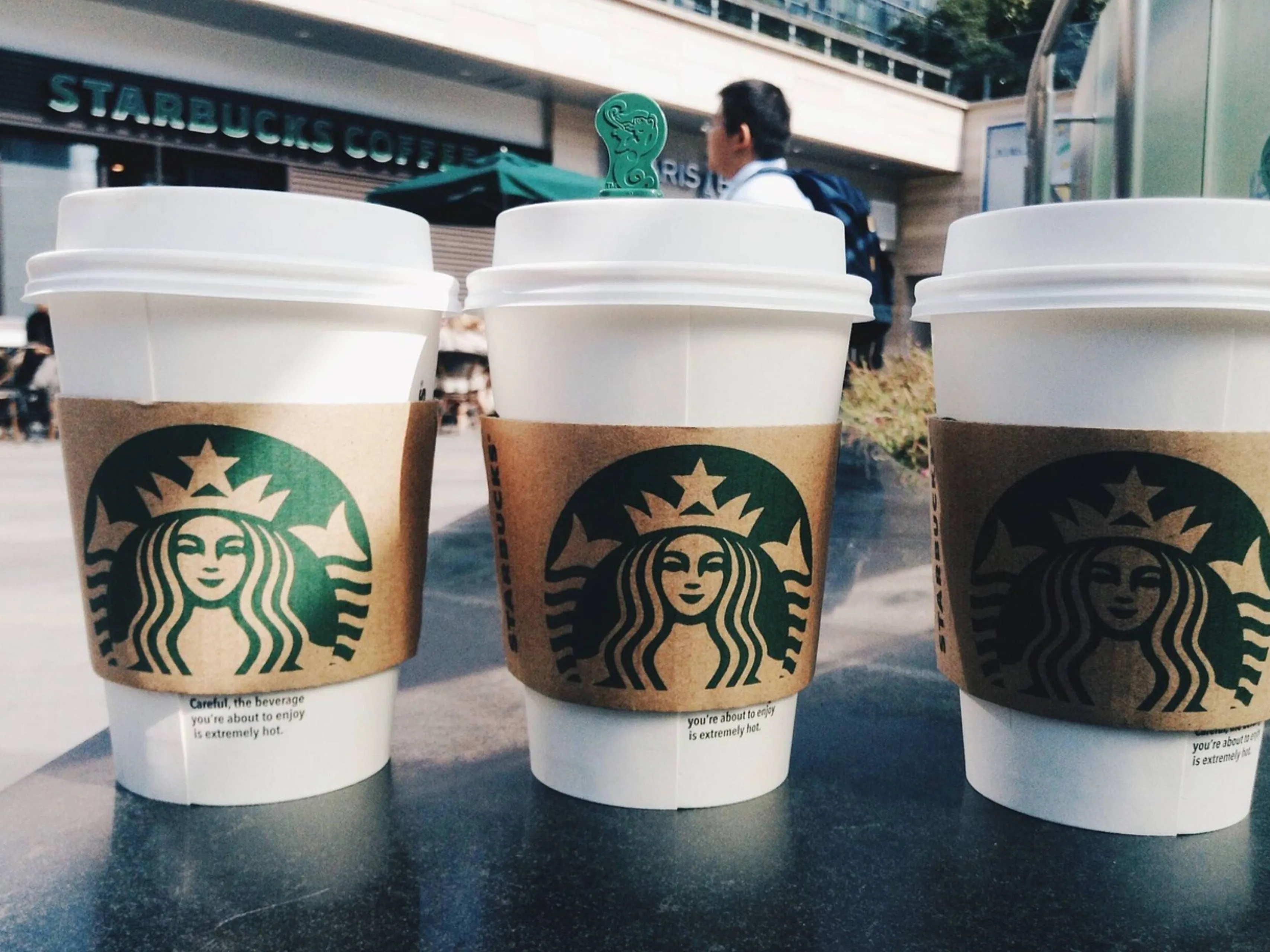 starbucks bekers hot