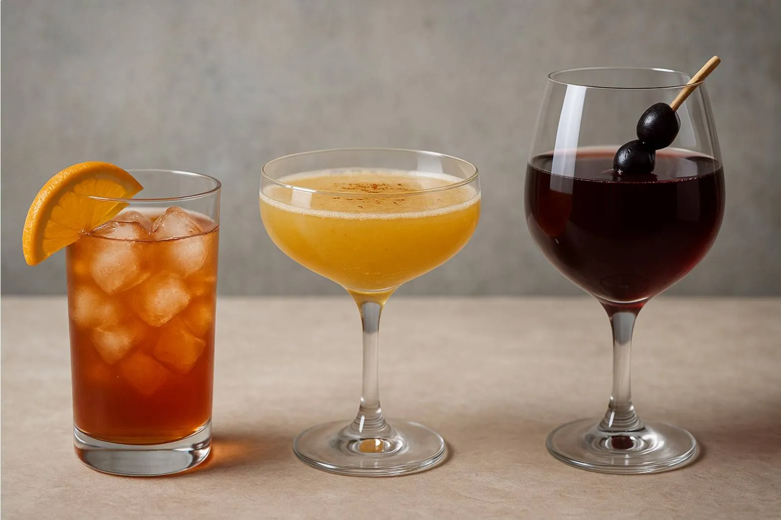 diverse soorten mocktails