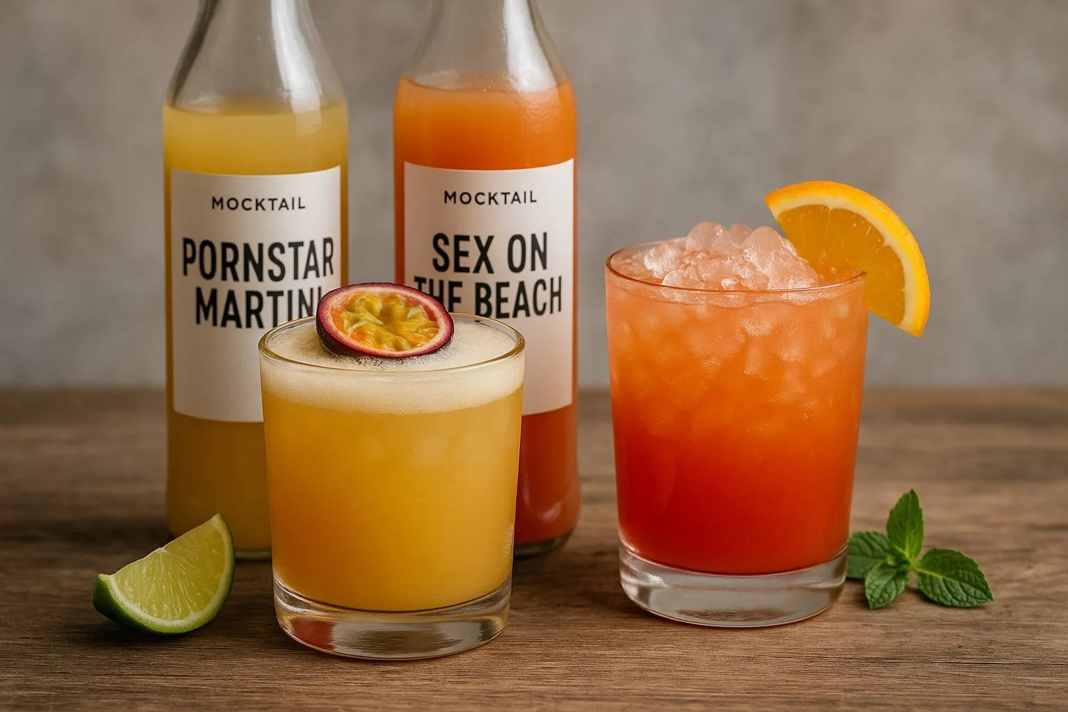 twee nieuwe mocktails