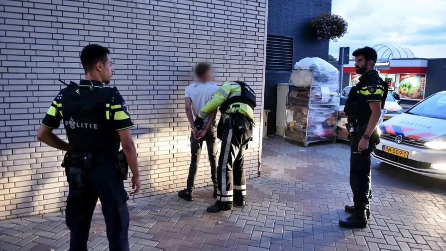 aanhouding na schietpartij