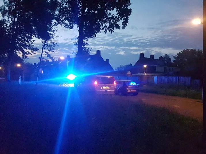 achtervolging gestolen busje