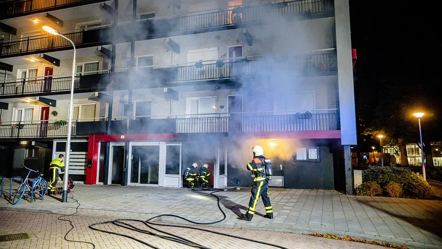 brand flat mendesolstraat