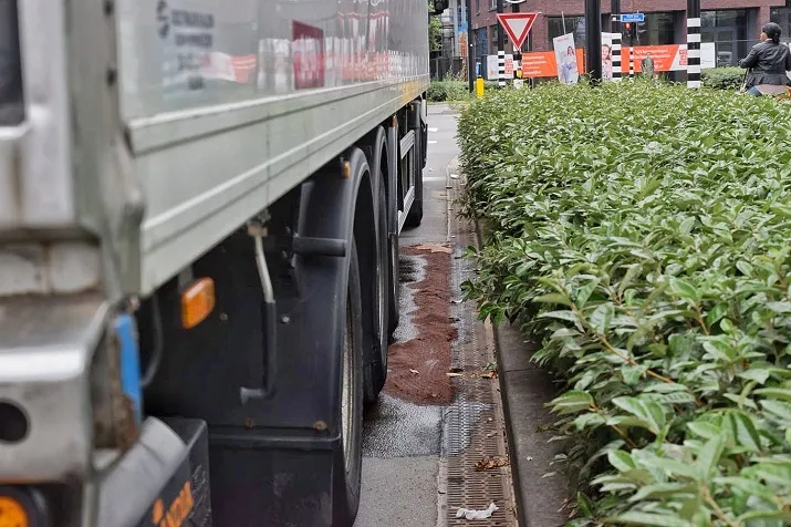 dieseltank lek tilburg centrum
