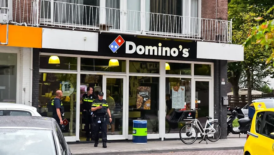 dominos overval