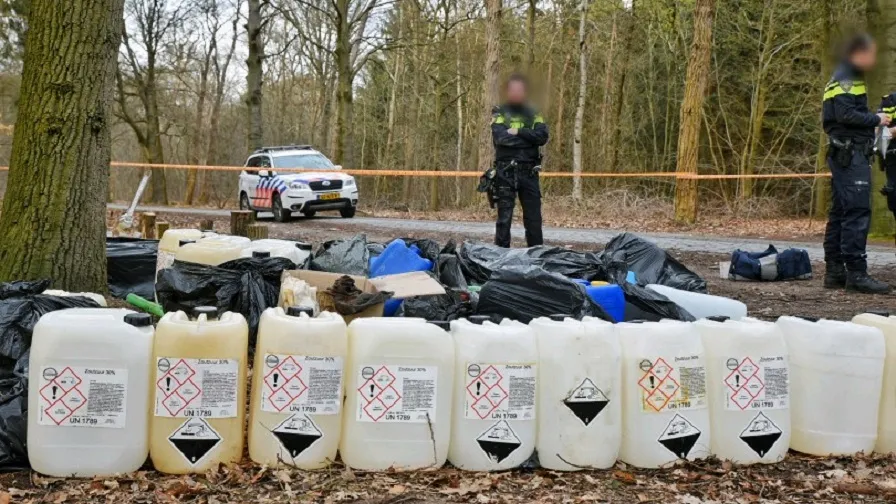 drugsafval dumping tilburg