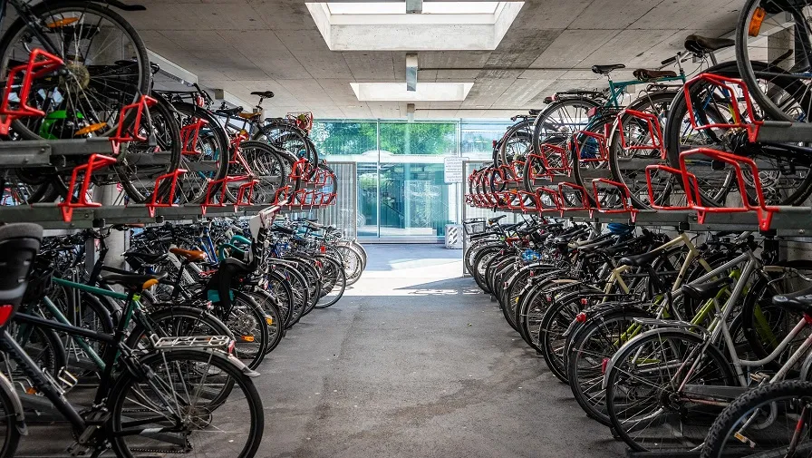 fietsenstalling nieuw