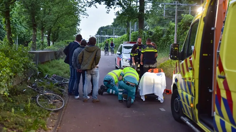 fietsers gewond