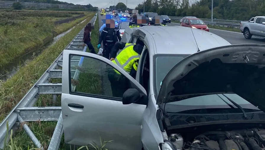 foto aanhouding a58 beste