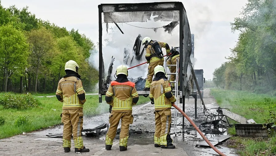 laadruimte in brand