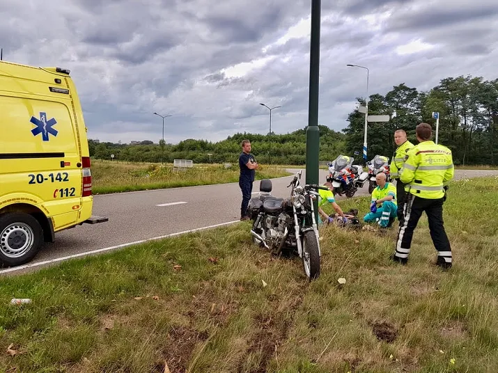 motorrijder ten val tilburg toby de kort