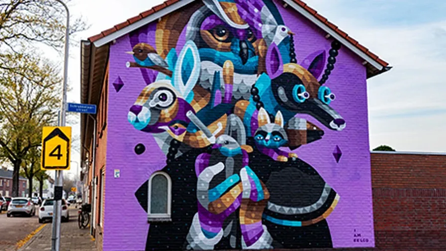 muurschildering textielstraat 953d781e38