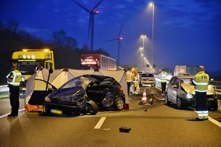 ongeluk a58 moergestel 1