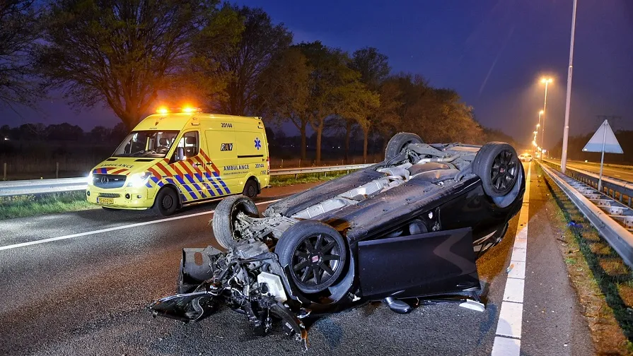 ongeluk a58 moergestel