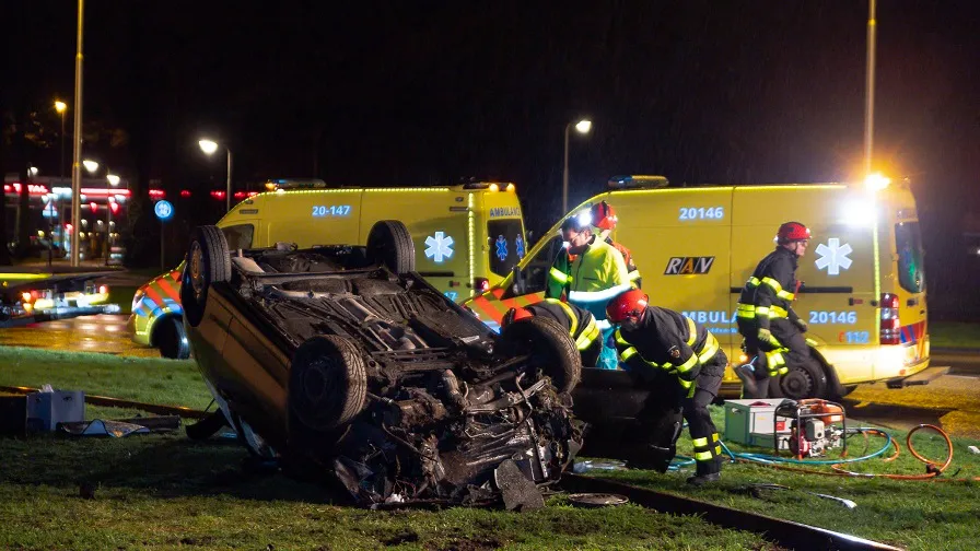 ongeluk draaiend huis