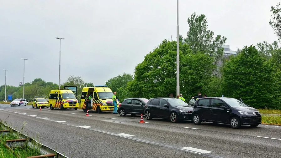 ongeluk ringbaan zuid tilburg