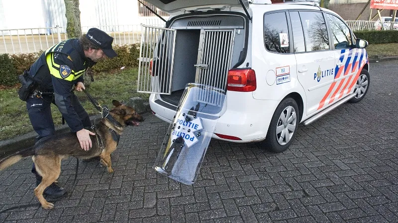politie met hond